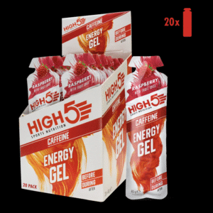 High 5 Energy Gel Ceffeine Raspberry